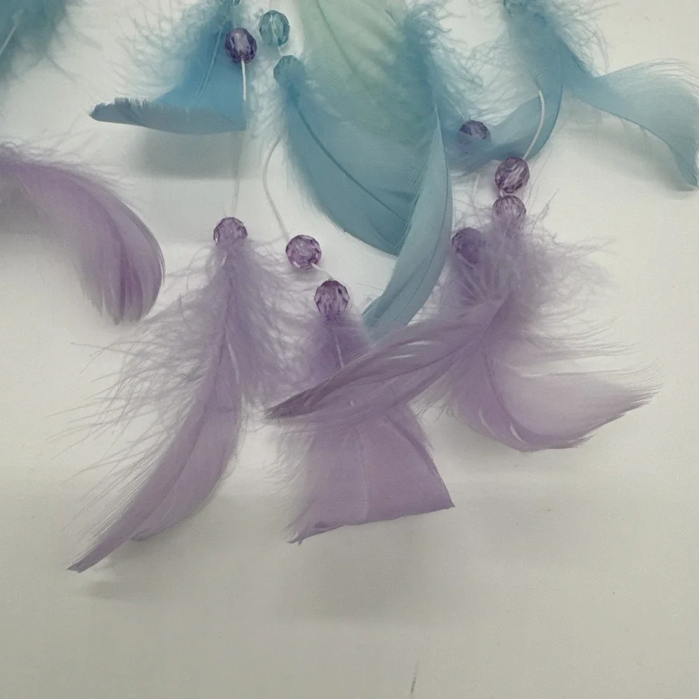 Pastel Colors Dreamcatcher With Feathers And Beads 20